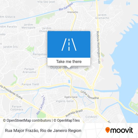 Rua Major Frazão map