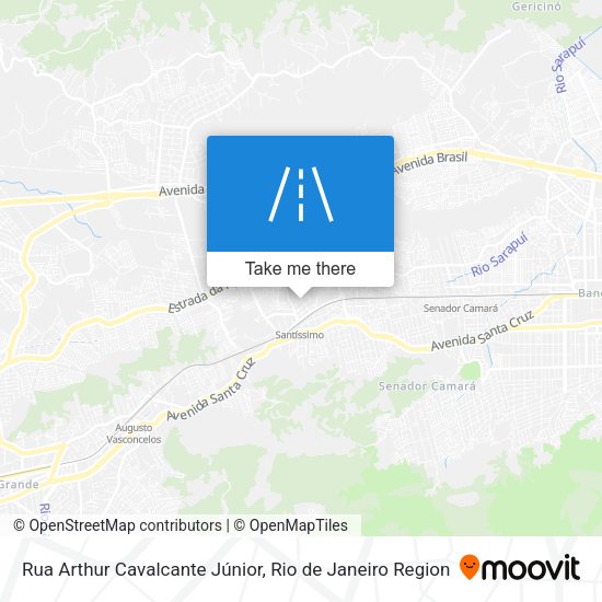 Rua Arthur Cavalcante Júnior map