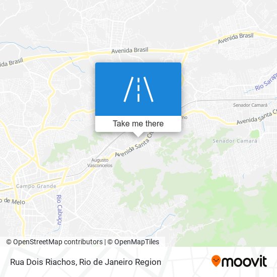 Rua Dois Riachos map