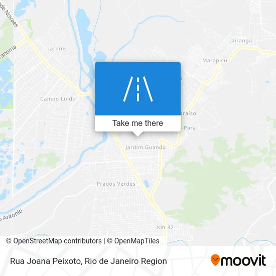 Rua Joana Peixoto map