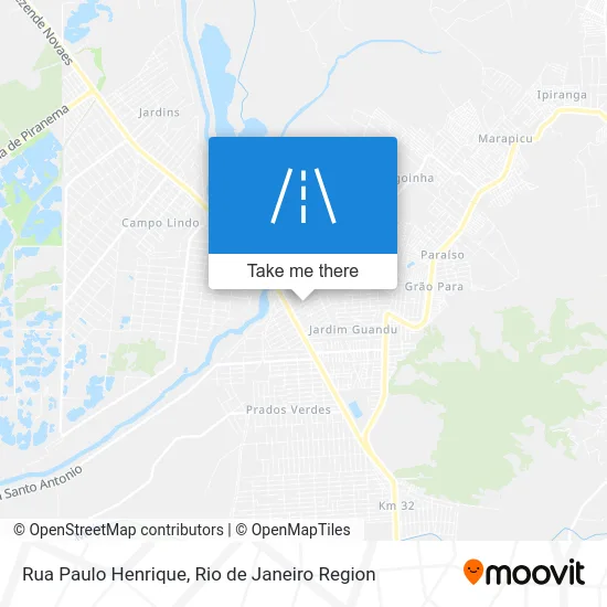 Rua Paulo Henrique map