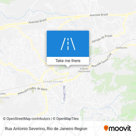 Rua Antonio Severino map