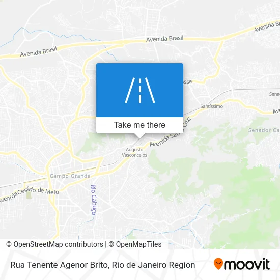 Rua Tenente Agenor Brito map
