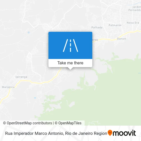 Rua Imperador Marco Antonio map