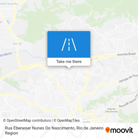 Rua Ebeneser Nunes Do Nascimento map