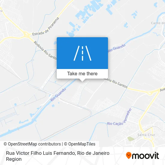 Rua Victor Filho Luis Fernando map