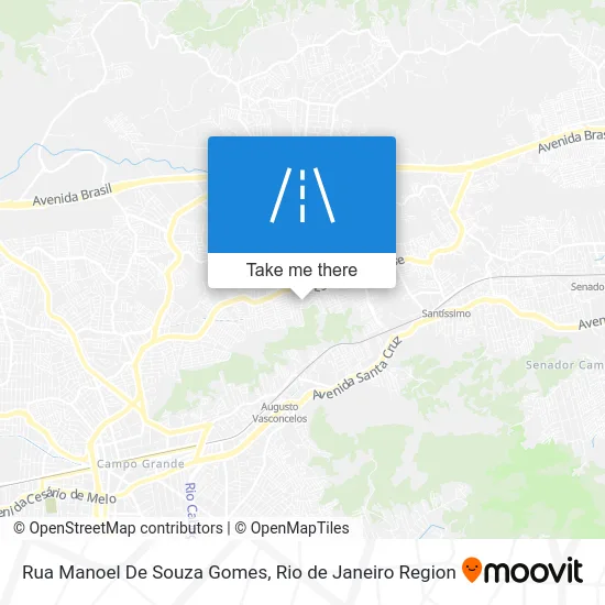 Rua Manoel De Souza Gomes map