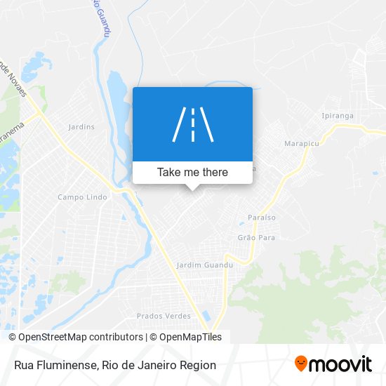 Mapa Rua Fluminense