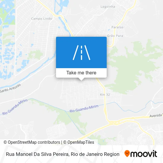 Rua Manoel Da Silva Pereira map