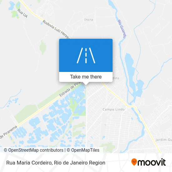 Rua Maria Cordeiro map