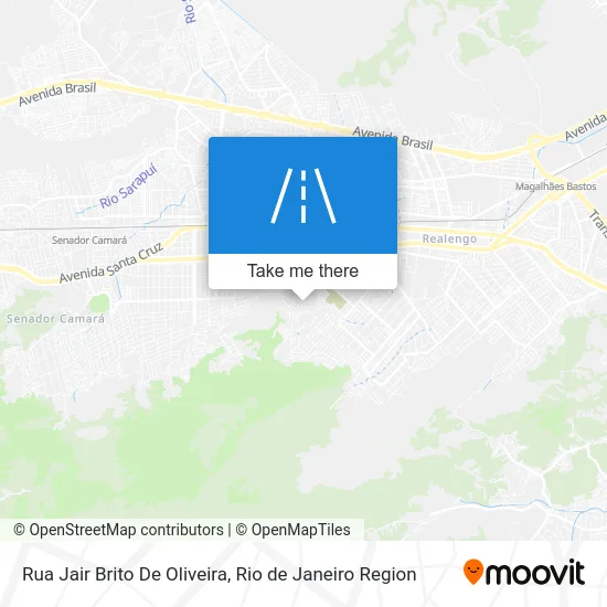 Rua Jair Brito De Oliveira map