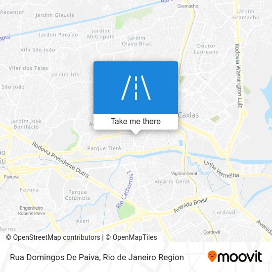 Rua Domingos De Paiva map