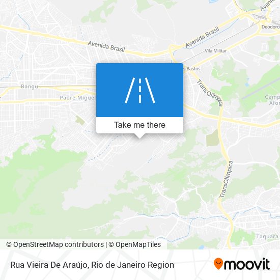 Mapa Rua Vieira De Araújo