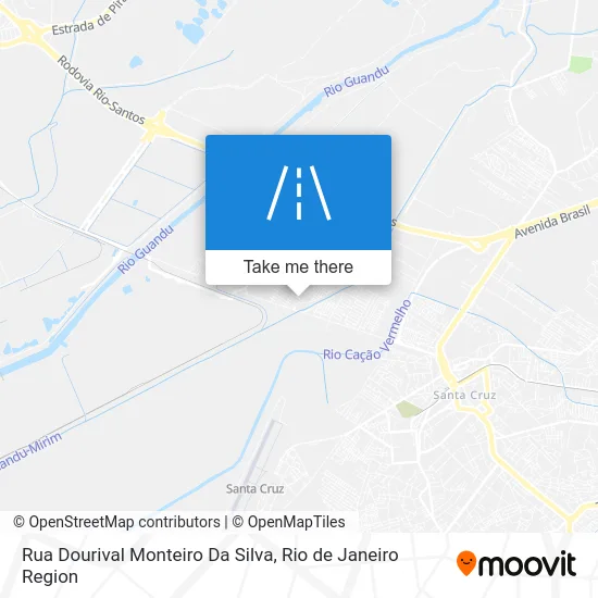 Rua Dourival Monteiro Da Silva map