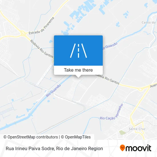 Rua Irineu Paiva Sodre map
