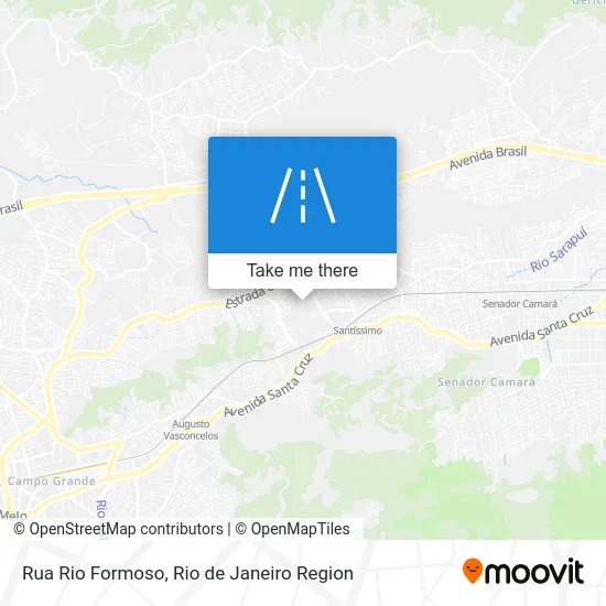 Rua Rio Formoso map