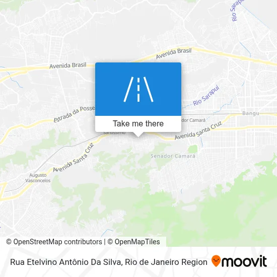 Rua Etelvino Antônio Da Silva map