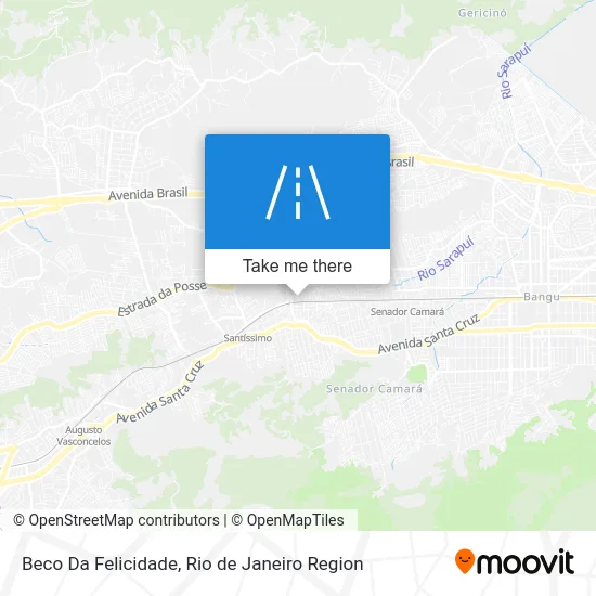 Beco Da Felicidade map