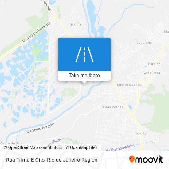 Rua Trinta E Oito map