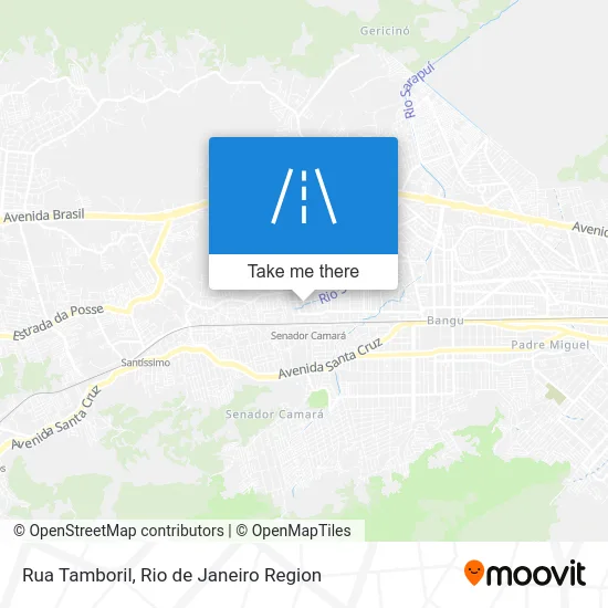 Rua Tamboril map