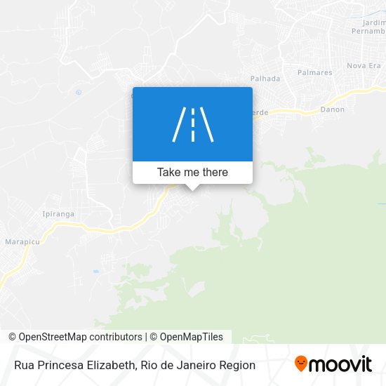 Rua Princesa Elizabeth map