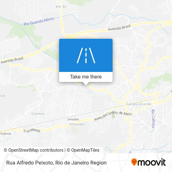 Rua Alfredo Peixoto map