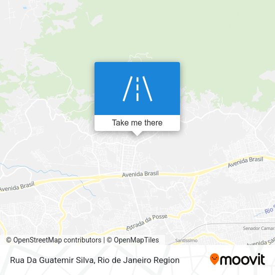 Rua Da Guatemir Silva map