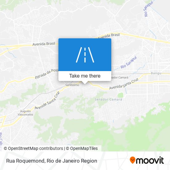 Mapa Rua Roquemond