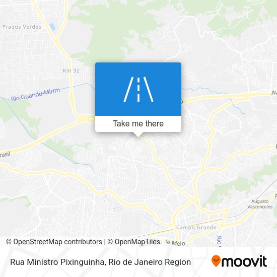 Rua Ministro Pixinguinha map