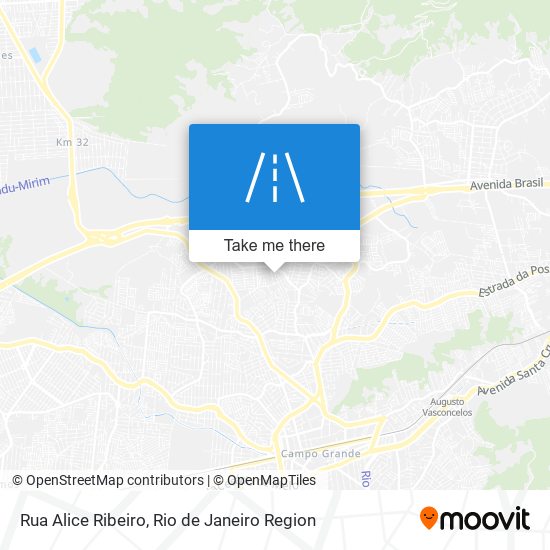 Rua Alice Ribeiro map