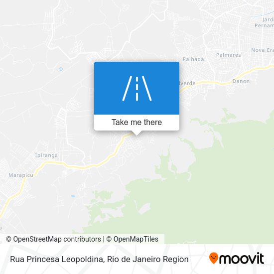 Rua Princesa Leopoldina map