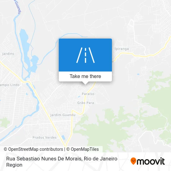 Rua Sebastiao Nunes De Morais map
