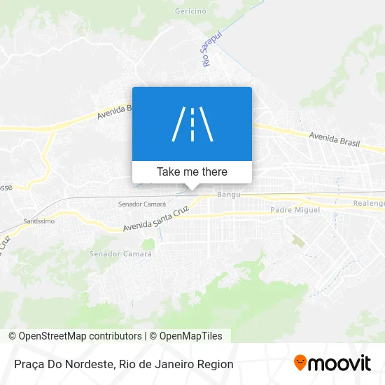 Praça Do Nordeste map