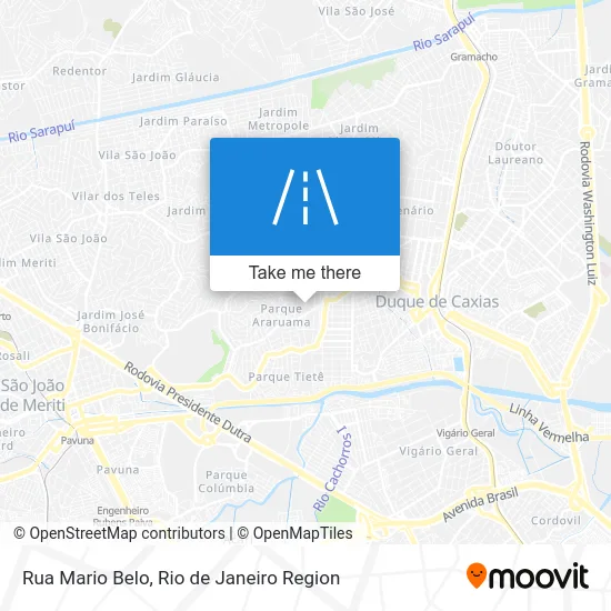 Rua Mario Belo map