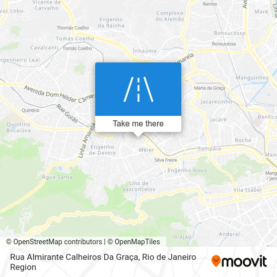 Rua Almirante Calheiros Da Graça map