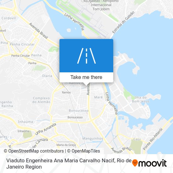 Viaduto Engenheira Ana Maria Carvalho Nacif map