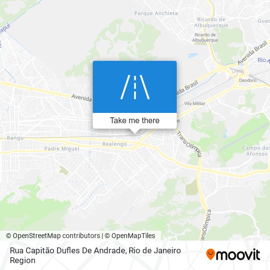 Mapa Rua Capitão Dufles De Andrade