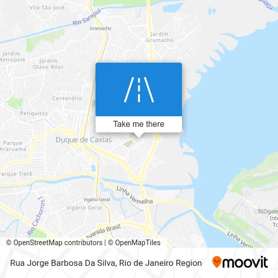 Rua Jorge Barbosa Da Silva map