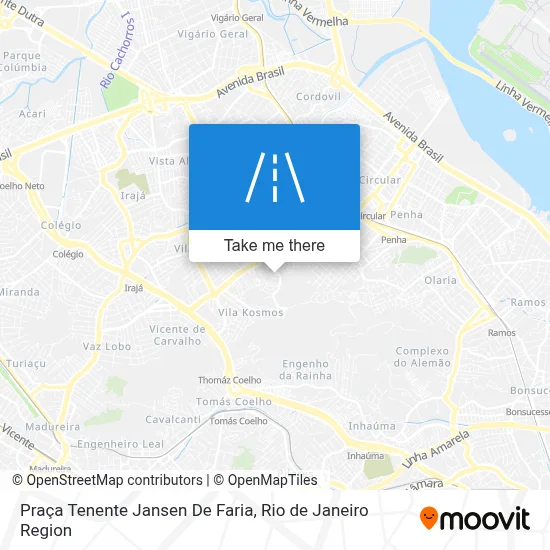 Praça Tenente Jansen De Faria map