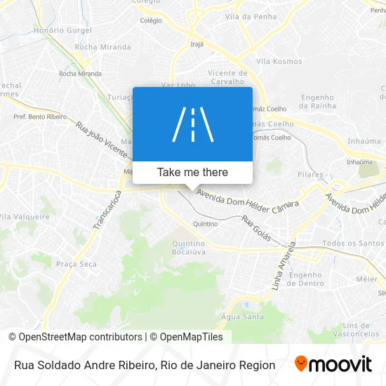 Rua Soldado Andre Ribeiro map