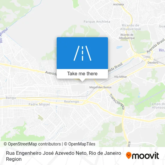 Rua Engenheiro José Azevedo Neto map