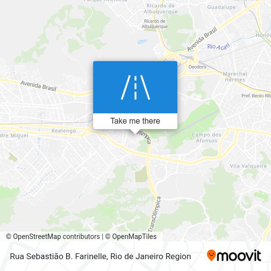 Rua Sebastião B. Farinelle map