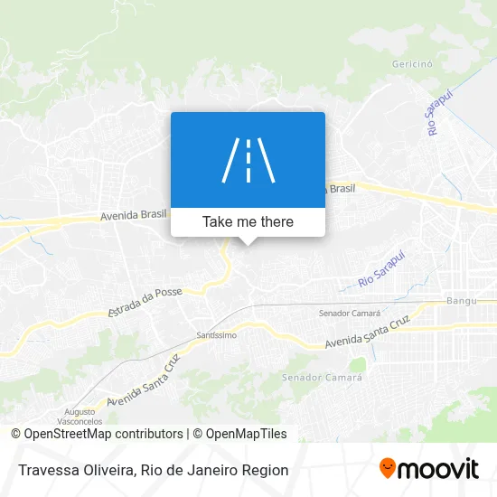 Travessa Oliveira map