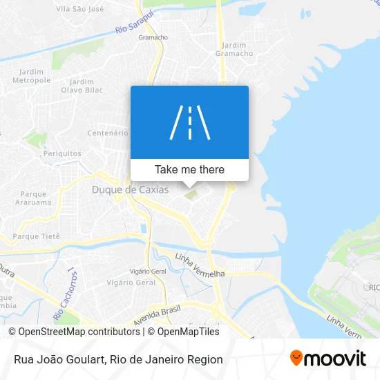 Rua Joāo Goulart map