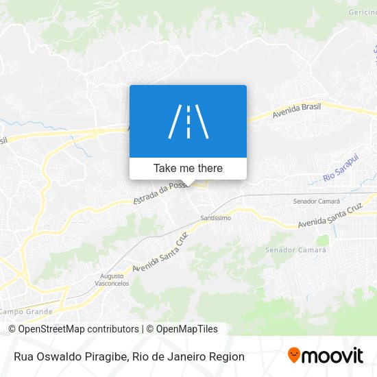Rua Oswaldo Piragibe map