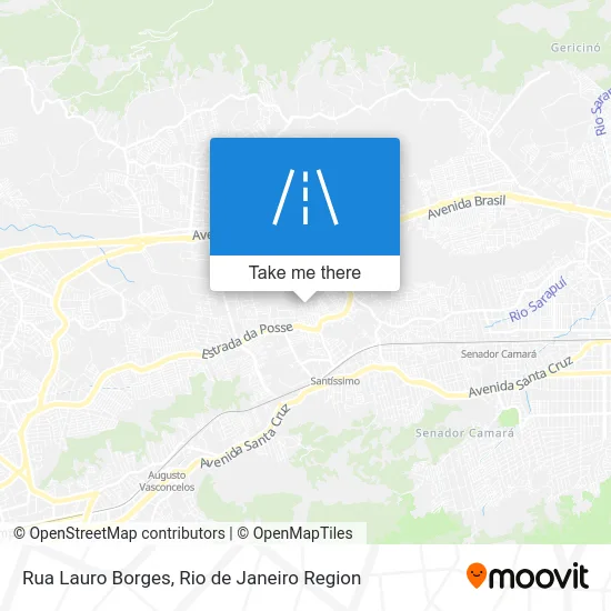 Rua Lauro Borges map