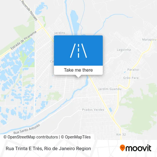 Rua Trinta E Três map