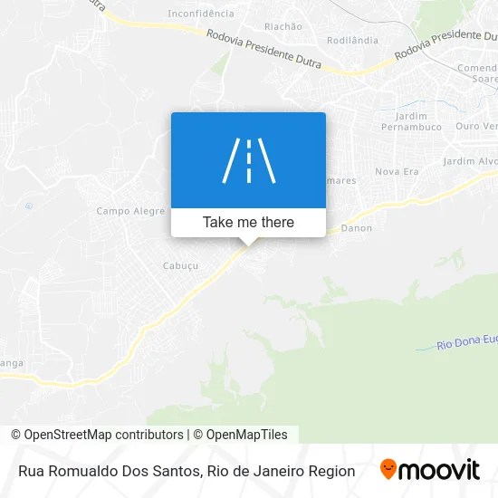 Rua Romualdo Dos Santos map