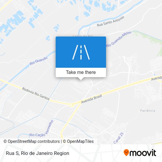 Rua S map