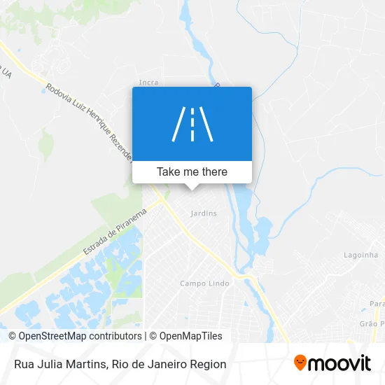Rua Julia Martins map